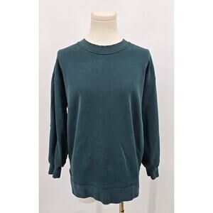 Lululemon Perfectly Oversized Crew – Green Jasper